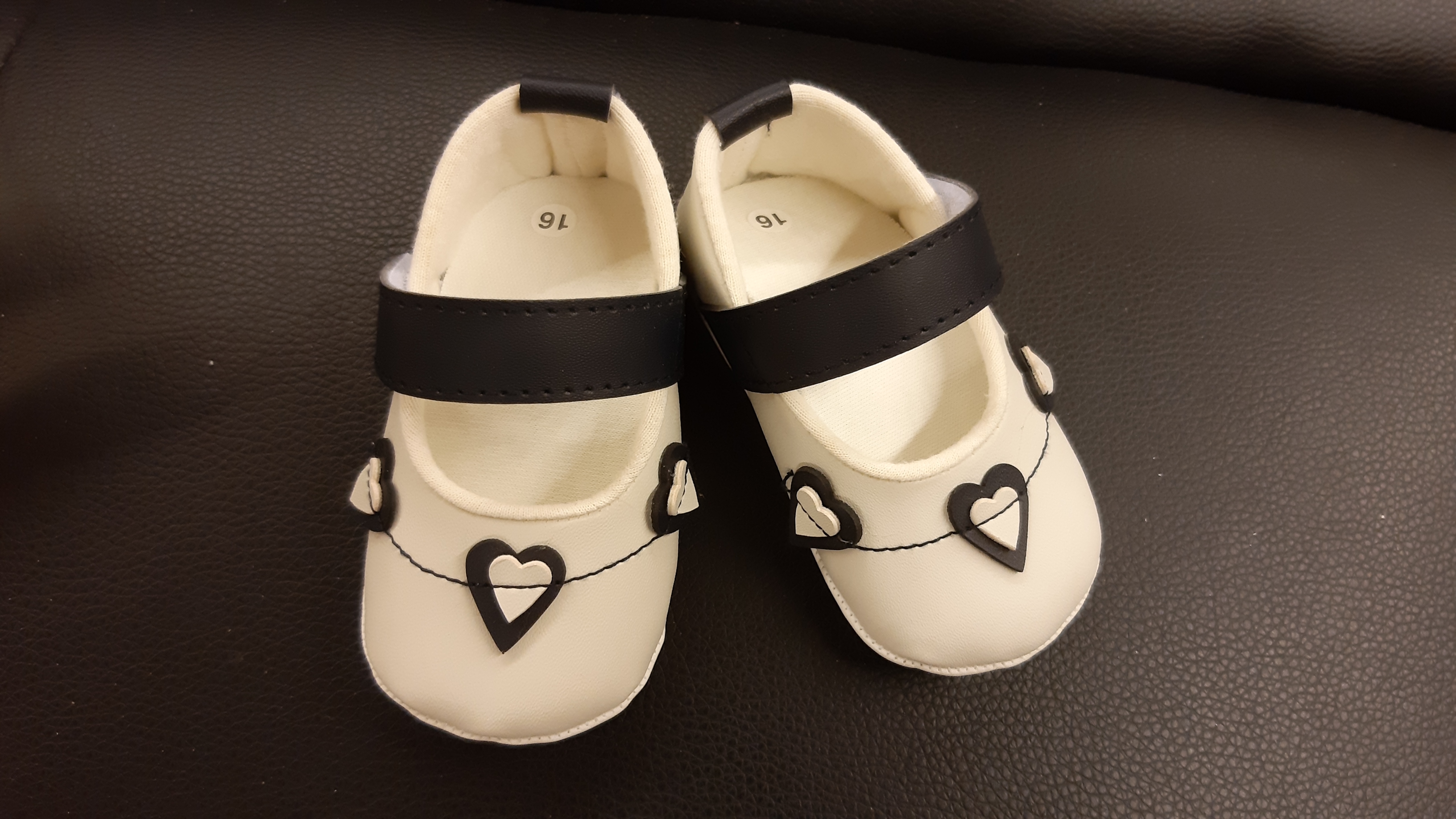 Scarpe bimba ecopelle bianco blu
